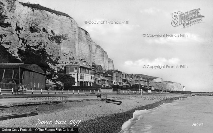 Photo of Dover, East Cliff 1924