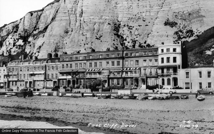 Photo of Dover, East Cliff c.1965