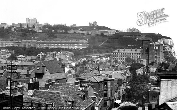 Photo of Dover, Elevated View 1892