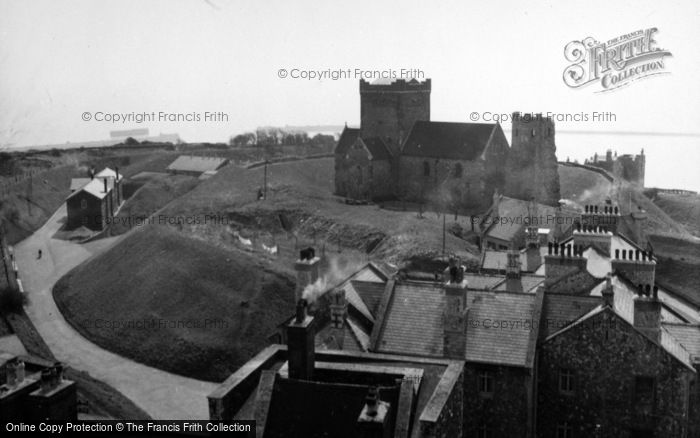 Photo of Dover, Harold's Motte And Church 1954