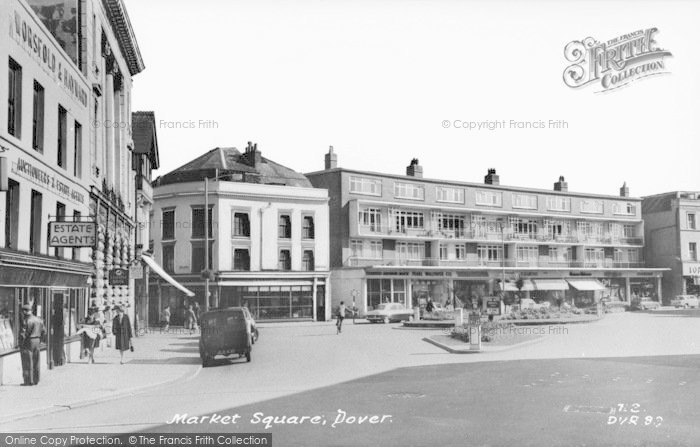 Photo of Dover, Market Square c.1965