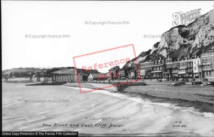 Photo of Dover, Seafront And East Cliff c.1965