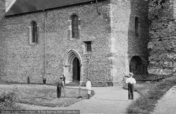 Photo of Dover, St Mary In Castro Church c.1874
