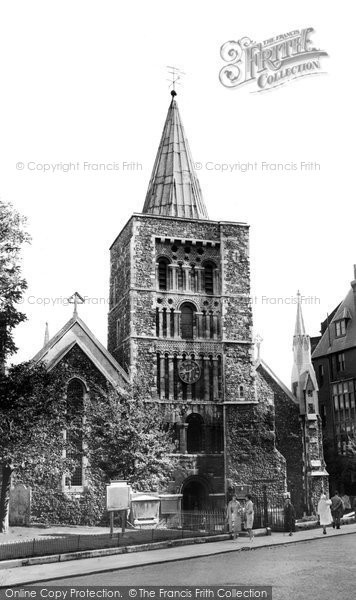 Photo of Dover, St Mary's Church c.1965