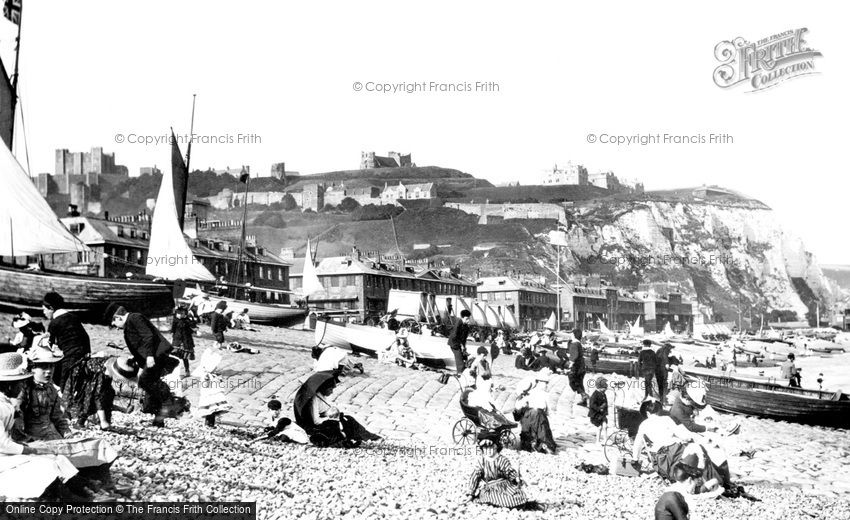 Dover, the Beach 1890