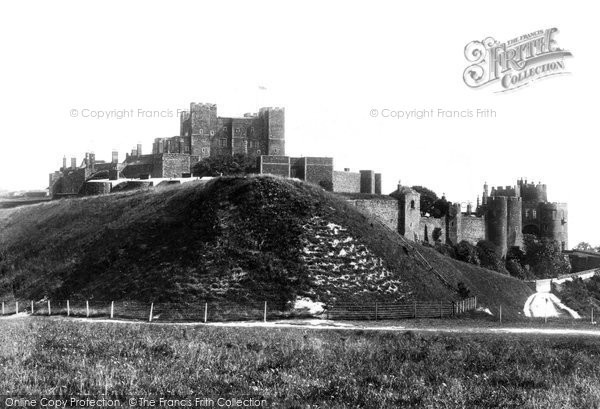 Photo of Dover, The Castle 1890