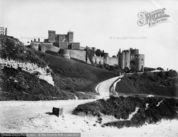 Photo of Dover, The Castle c.1865