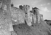 The Castle Walls c.1955, Dover