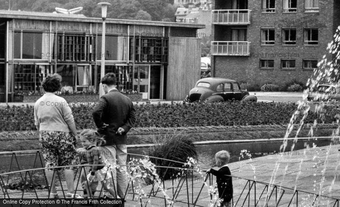 Photo of Dover, The Gardens, A Family c.1960