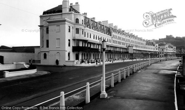 Photo of Dover, The Promenade And White Cliffs Hotel c.1960