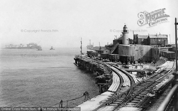 Photo of Dover, View On Admiralty Pier 1906