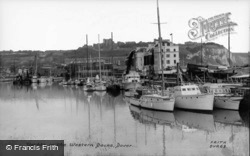 Yachts In The Western Docks c.1960, Dover