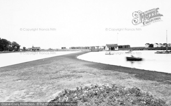 Photo of Dovercourt, Boating Lake c.1955
