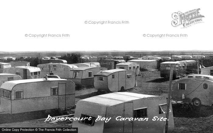 Photo of Dovercourt, Dovercourt Bay Caravan Site c.1960