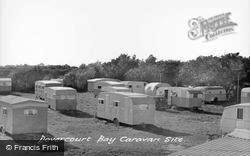 Dovercourt Bay Caravan Site c.1960, Dovercourt