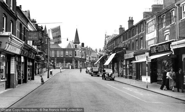 Photo of Dovercourt, High Street 1954