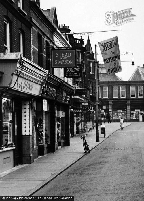 Photo of Dovercourt, High Street 1954