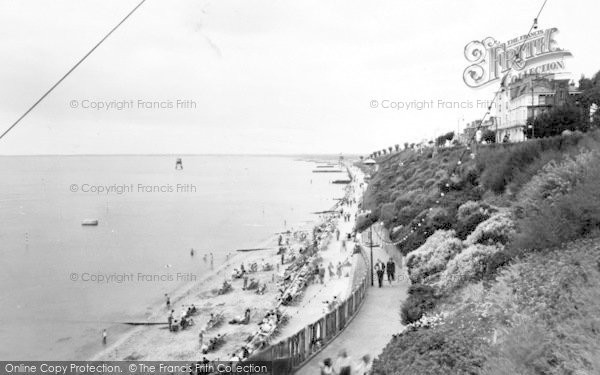 Photo of Dovercourt, New Promenade c.1955
