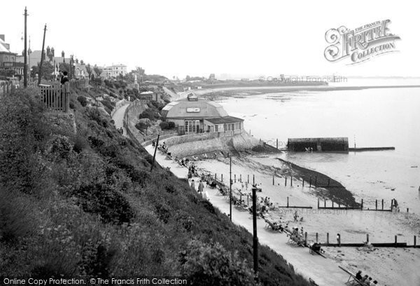 Photo of Dovercourt, The Bay Looking North c.1950