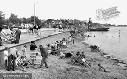 The Beach And New Promenade c.1955, Dovercourt