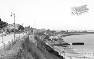 The Beach From The Cliffs c.1955, Dovercourt