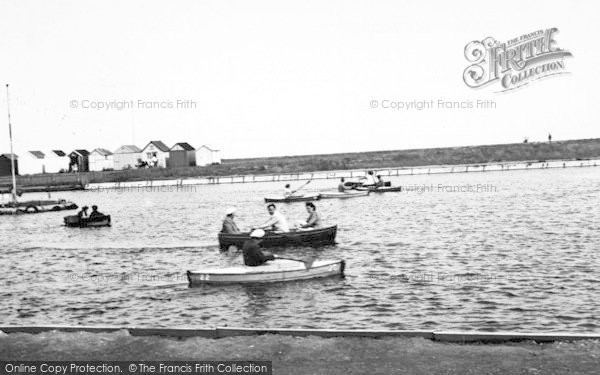 Photo of Dovercourt, The Boating Lake c.1955