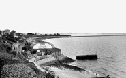 Dovercourt, the Cliff Pavilion c1955