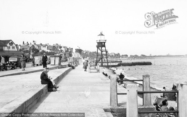 Photo of Dovercourt, The Promenade c.1955