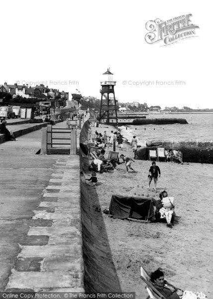Photo of Dovercourt, The Promenade c.1955