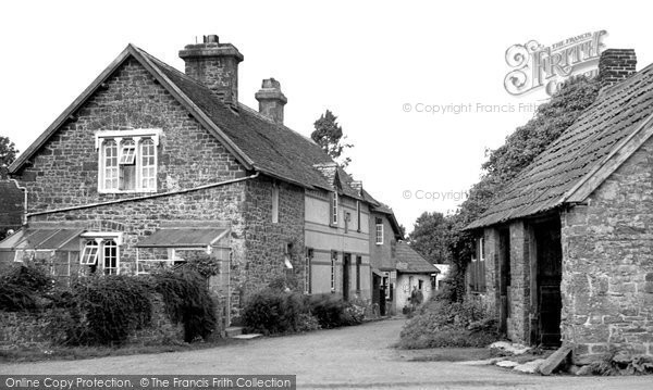 Photo of Down St Mary, The Village c.1960