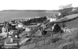 Bay From Slopes c.1955, Downderry