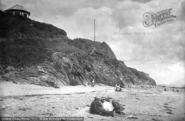 Photo of Downderry, Beach 1920