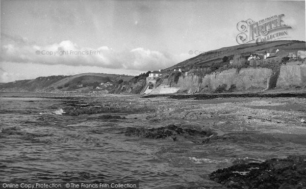 Photo of Downderry, Beach c.1955