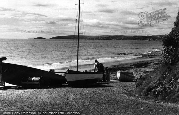 Photo of Downderry, Beach c.1960