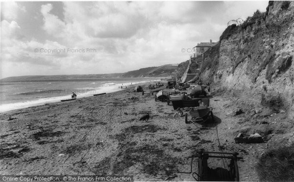Photo of Downderry, Beach c.1960