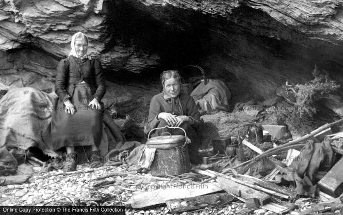 Photo of Downderry, Beachcombers 1901