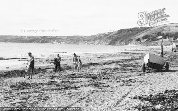 Photo of Downderry, Beachcombing c.1960