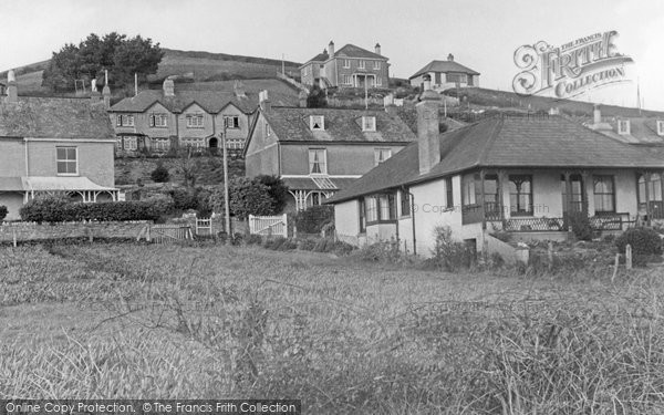 Photo of Downderry, From The Gardens c.1955
