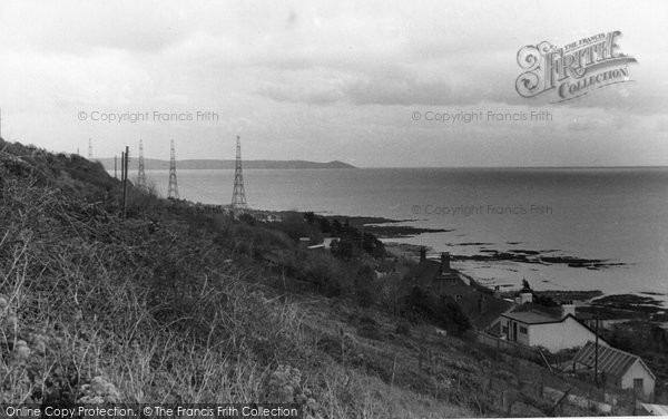 Photo of Downderry, From West c.1955