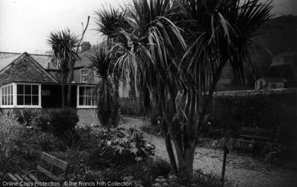Photo of Downderry, Gardens c.1955
