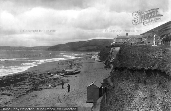 Photo of Downderry, Looking West 1920