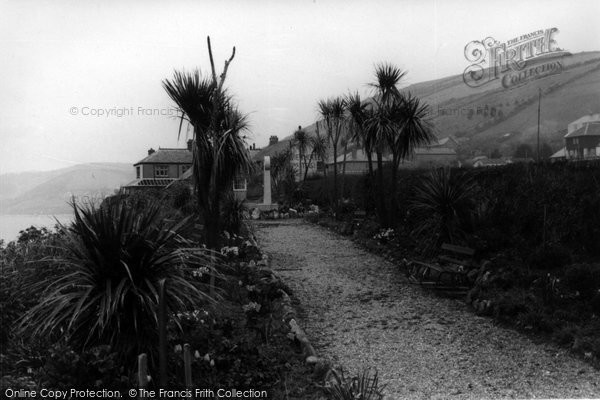 Photo of Downderry, Memorial Gardens c.1955