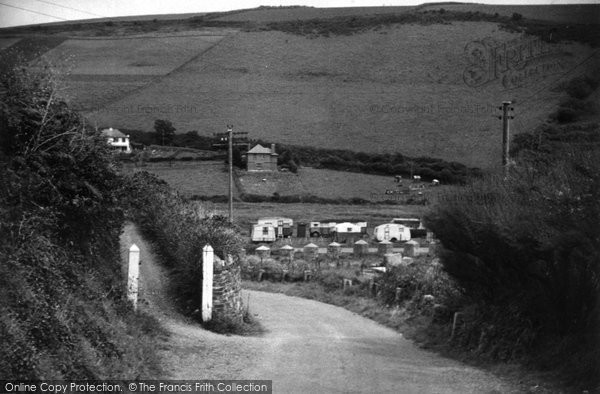 Photo of Downderry, Seaton From The Coast Road c.1955
