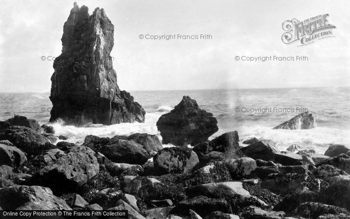 Photo of Downderry, Shag Rock 1890