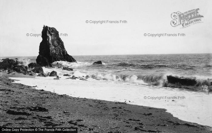 Photo of Downderry, Shag Rock 1890