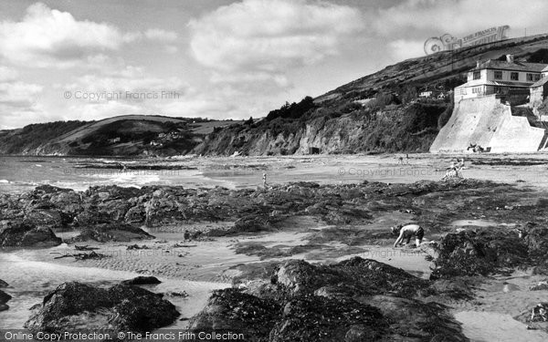 Photo of Downderry, The Beach c.1955