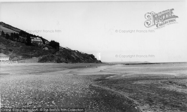 Photo of Downderry, The Beach c.1960