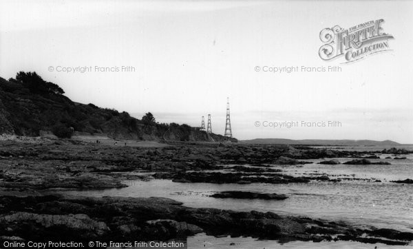 Photo of Downderry, The Beach c.1960