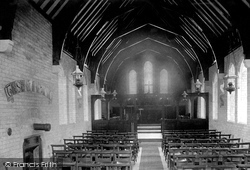 The Church, Interior 1890, Downderry