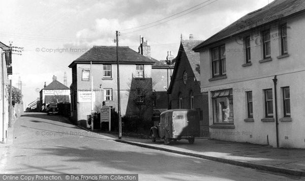 Photo of Downderry, Town Centre c.1955